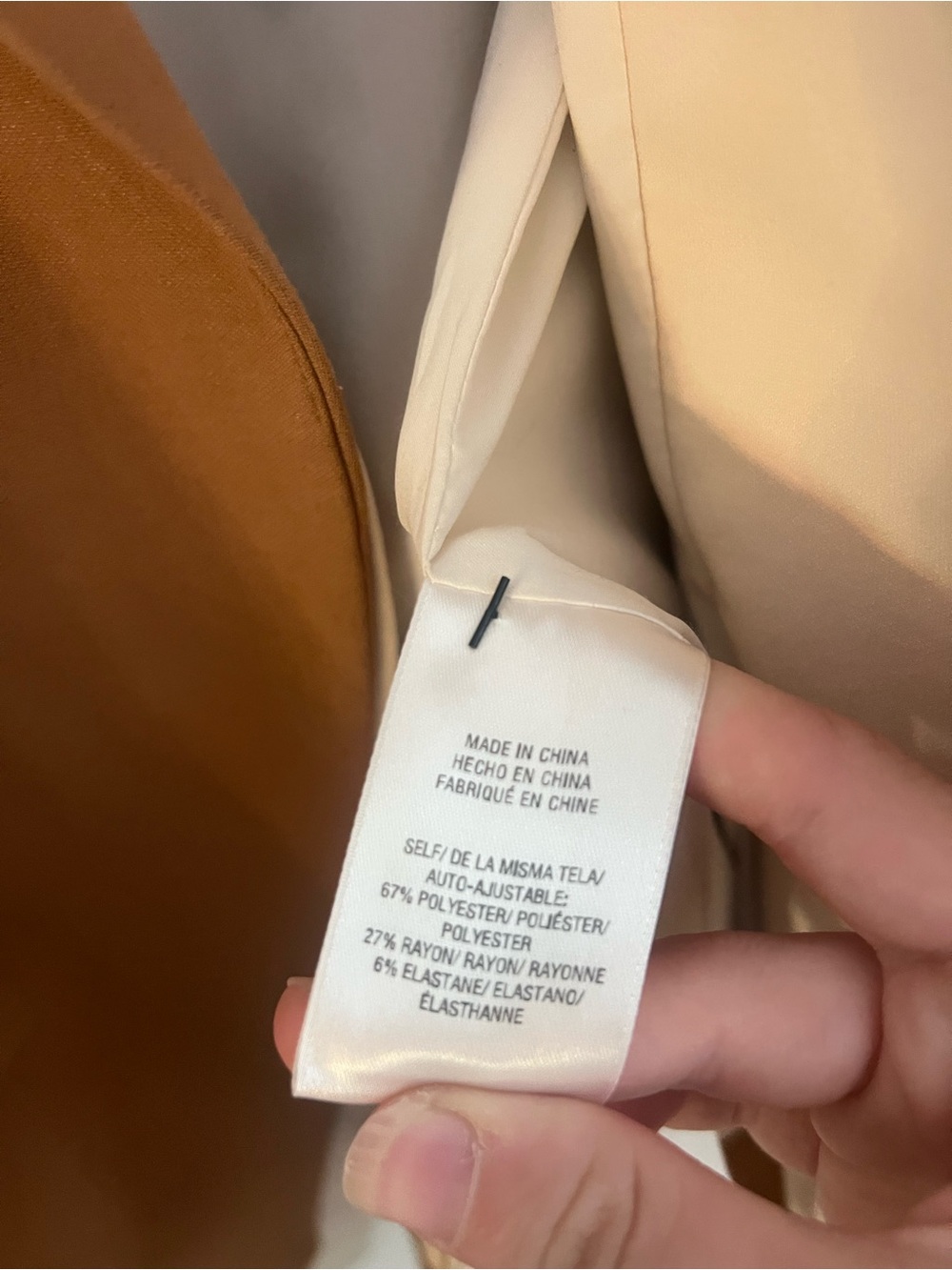 Favorite Daughter Medium THE KELLY BLAZER TAN - Picture 13 of 14